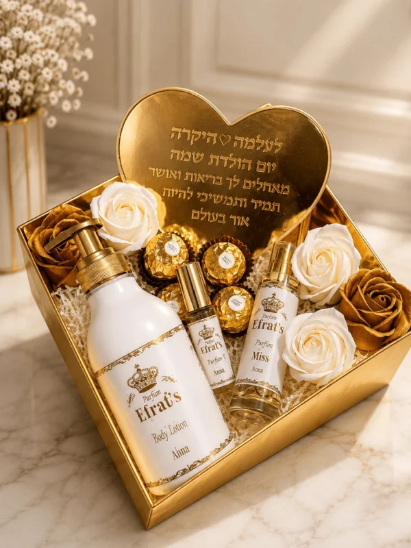 מארז לב עם הדגשה